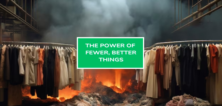 The Power of Fewer, Better Things
